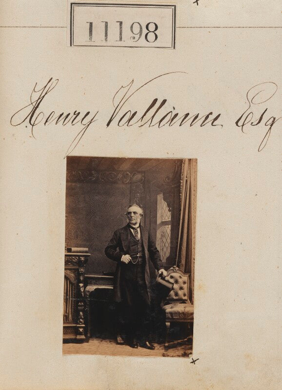 Henry vallance npg ax60897