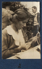 Fredegond Shove (née Maitland); Philip Edward Morrell NPG Ax140887