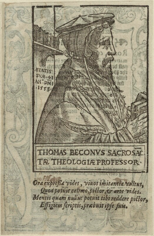 Thomas becon npg d25235