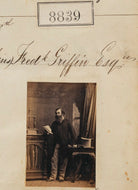 Probably Frederick Griffin NPG Ax58662