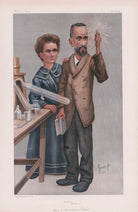 Marie Curie, Pierre Curie ('People of the Day. No. 1 "Radium - Jehu Junior"' NPG D45254