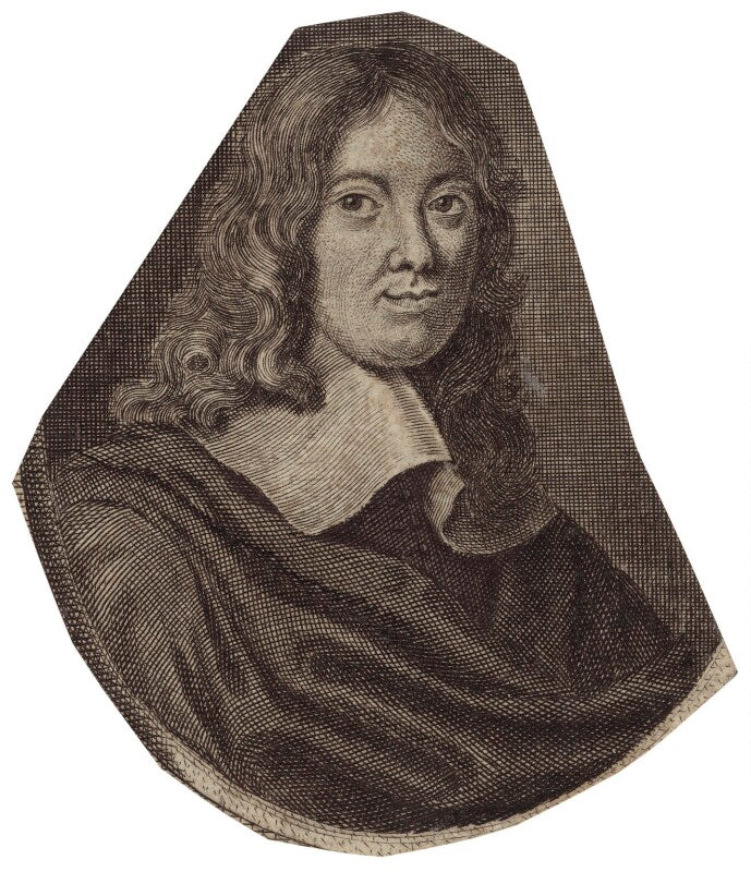 Abraham cowley npg d30140