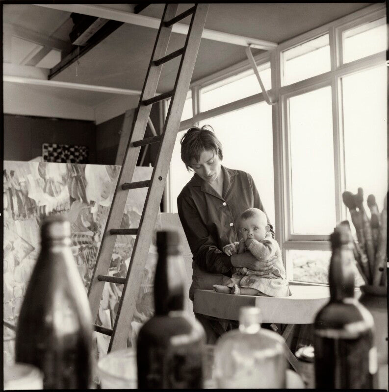 Monica wynter (née harman) and her son, tom wynter npg x134746