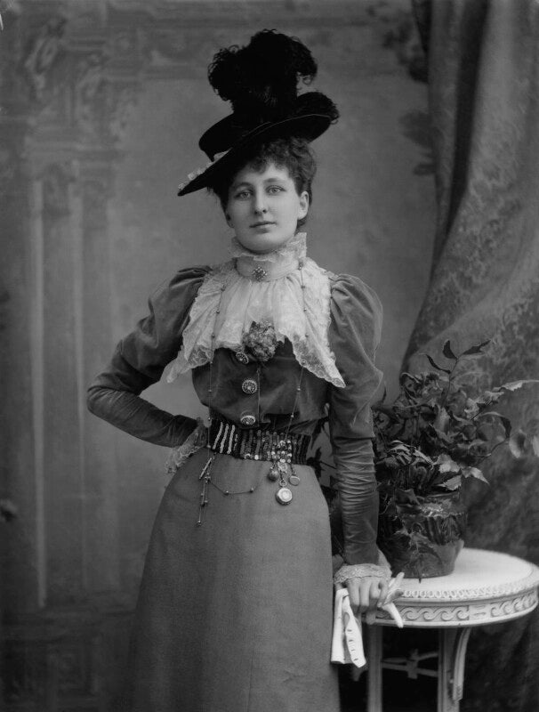 Hon. elaine augusta villiers (née guest, later hon. mrs hunter) npg x4222