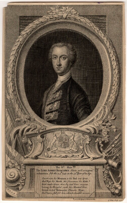 Lord aubrey beauclerk npg d1039