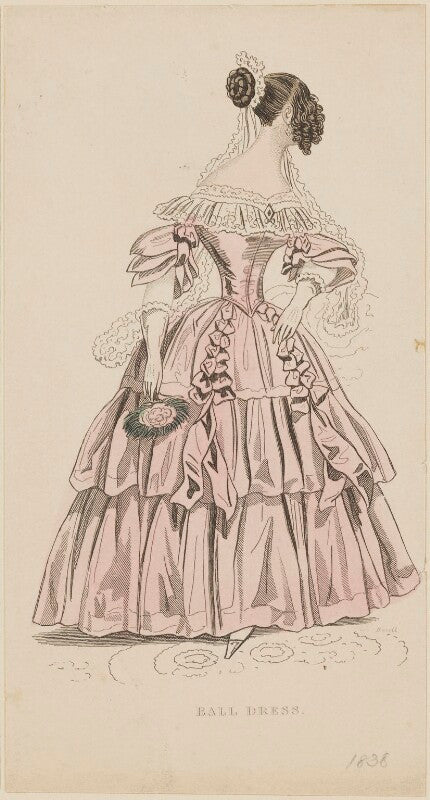 'ball dress', april 1838 npg d47746
