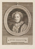 Françoise de Graffigny (née d'Issembourg Du Buisson d'Happoncourt) NPG D14173