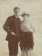 Ivor Novello; Clara Novello Davies NPG x17128