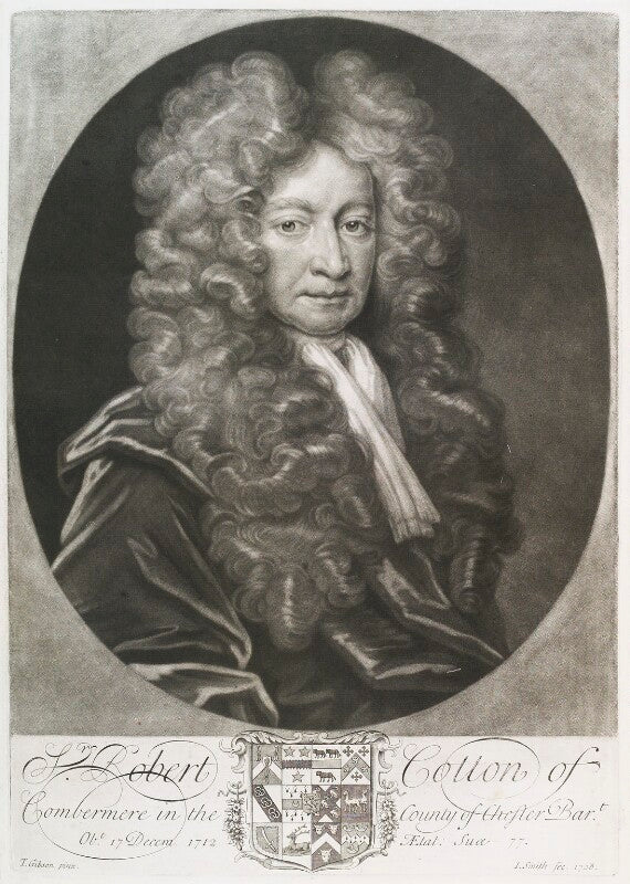 Sir robert cotton, 1st bt npg d11682