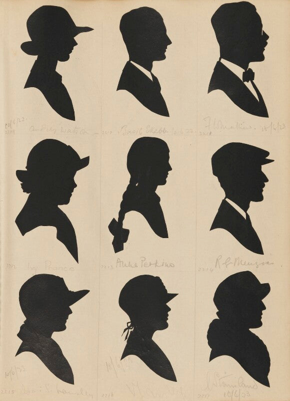 Tourists on the west pier, brighton (audrey watson; basil webb; f. wheathew; ivy prance; anne perkins; r.g. menzies; ida s. lansley; violet lansley; i. stanislaws?) npg d46524