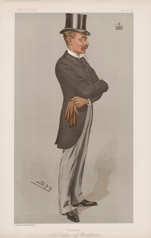 Herbrand arthur russell, 11th duke of bedford ('statesmen. no. 676.') npg d44820
