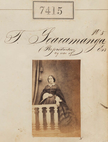 'Reproduction by order of T. Scaramanga' NPG Ax57318