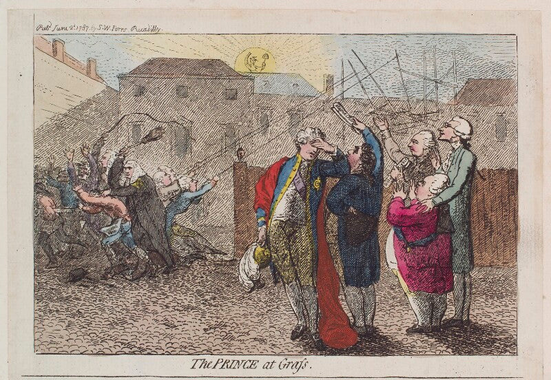 'the prince at grasse' npg d12362