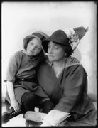 Eva Moore with her daughter Jill Esmond NPG x102201