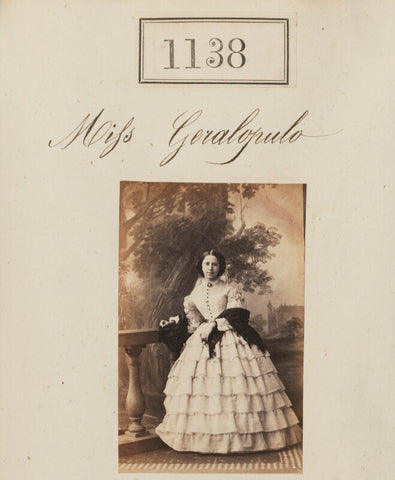 Miss Geralopulo NPG Ax50616