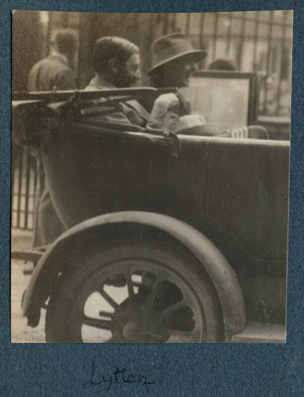 Lytton strachey and an unknown sitter npg ax142602