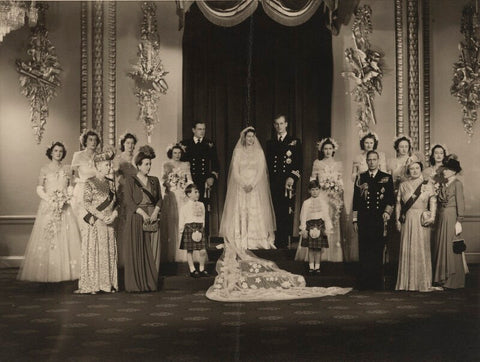 Wedding of Queen Elizabeth II and Prince Philip, Duke of Edinburgh NPG x158996