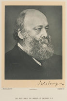 Robert Gascoyne-Cecil, 3rd Marquess of Salisbury NPG Ax15968