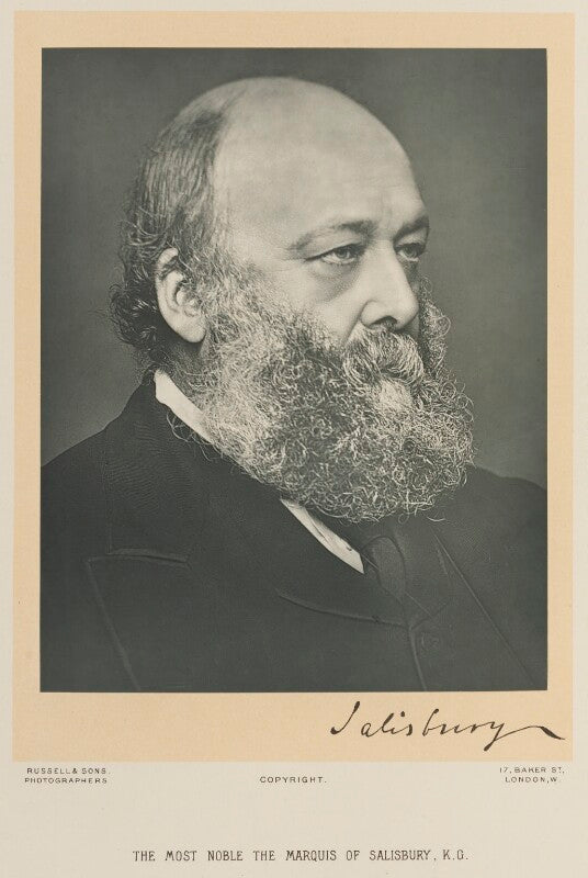 Robert gascoyne cecil, 3rd marquess of salisbury npg ax15968