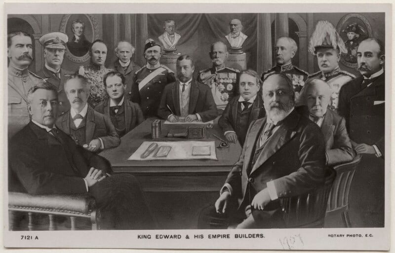 'king edward & his empire builders' npg x197883