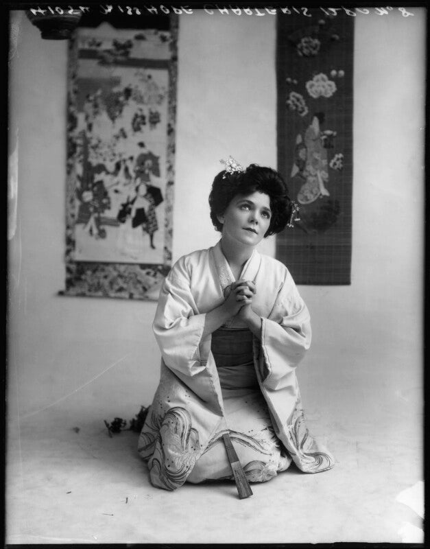 Hope charteris as aki san in 'the mousmé' (the maids in japan) npg x102055