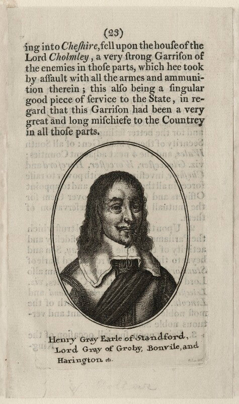 Henry grey, 1st earl of stamford npg d28239