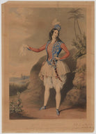 Miss Fairbrother as Abdallah in The Forty-Thieves (Louisa Fairbrother ('Mrs FitzGeorge')) NPG D36631