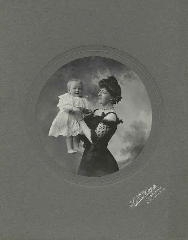 Richard philip farquhar strachey; margaret winifred strachey (née severs) npg x26187