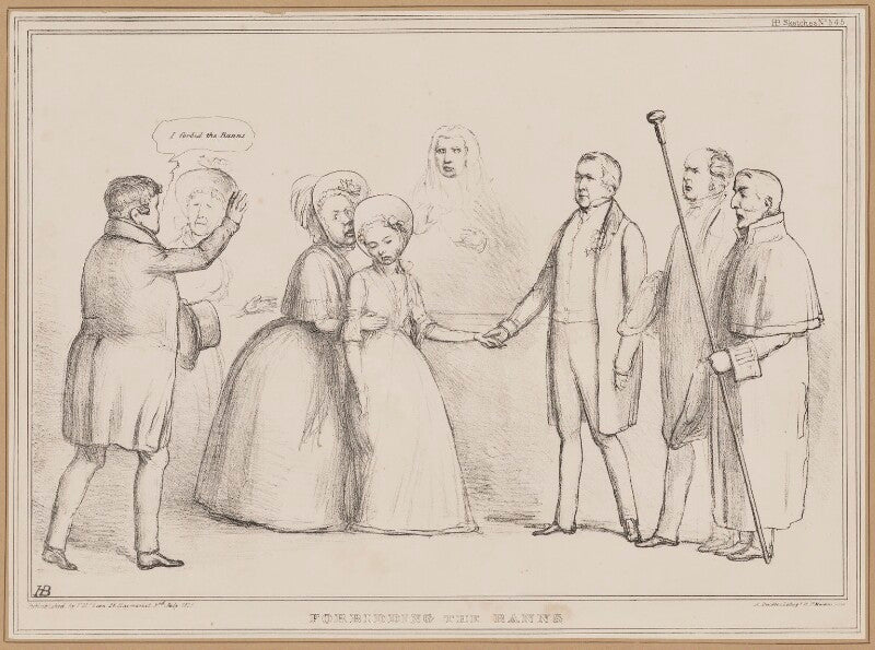 Forbidding the banns npg d46335