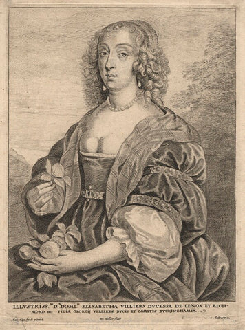 Mary Villiers, Duchess of Richmond and Lennox NPG D17938