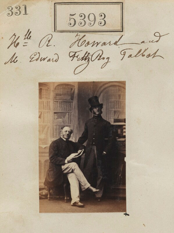 Hon. richard edward howard; edward fitzroy talbot npg ax55353