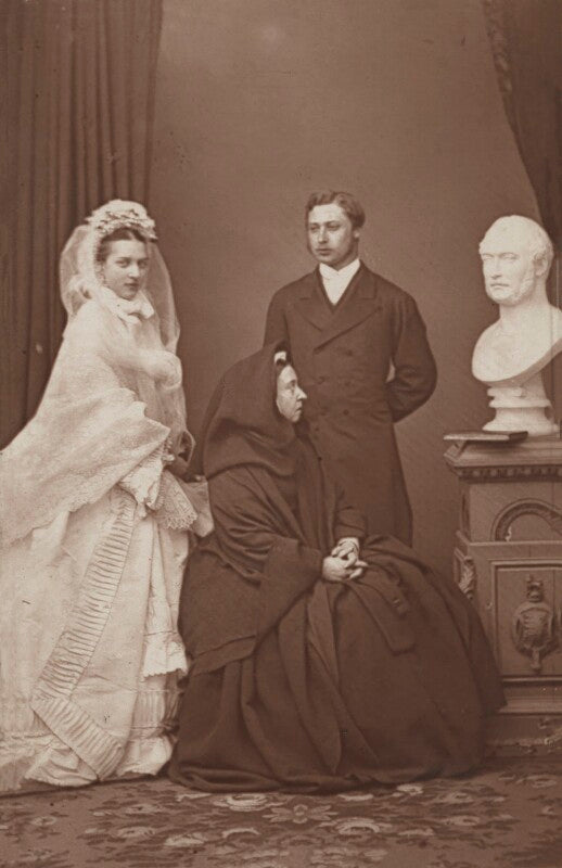 Queen alexandra; queen victoria; king edward vii npg x36269
