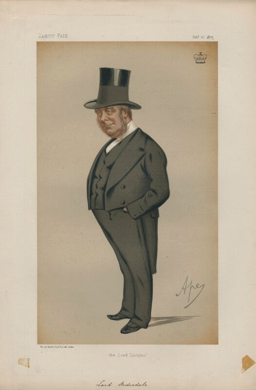 John thomas freeman mitford, 1st earl of redesdale ('statesmen. no. 196.') npg d43681