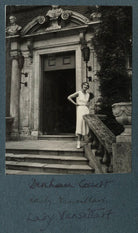 Sarita Enriqueta (née Ward), Lady Vansittart NPG Ax143869