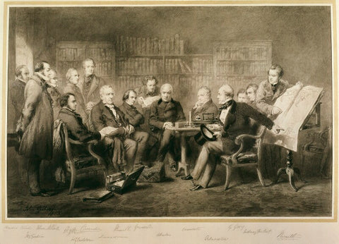 The Coalition Ministry, 1854 NPG 1125