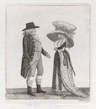 Sir Robert Dalrymple-Horn-Elphinstone, 1st Bt; Penelope Hamilton (née Macdonald), Lady Belhaven and Stenton NPG D43279