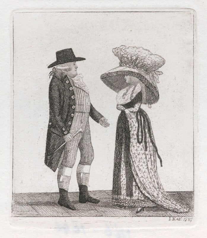 Sir robert dalrymple horn elphinstone, 1st bt; penelope hamilton (née macdonald), lady belhaven and stenton npg d43279