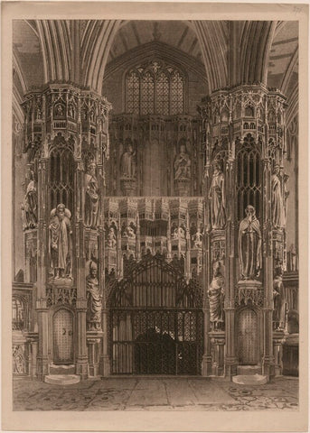 Tomb of King Henry V in Westminster Abbey NPG D42666