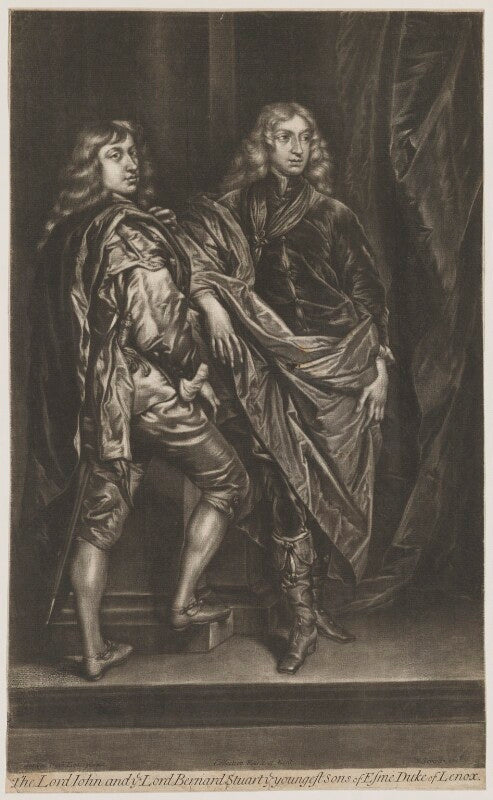 Lord bernard stuart; lord john stuart npg d13176