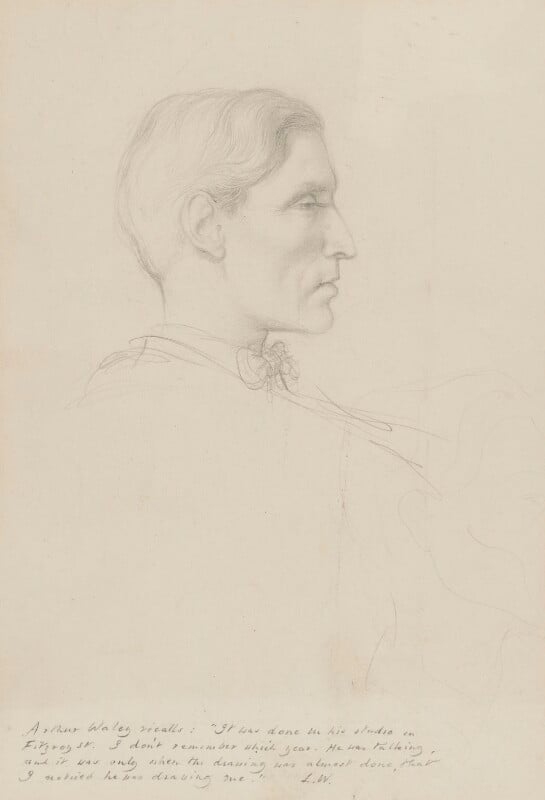 Arthur david waley npg 4598