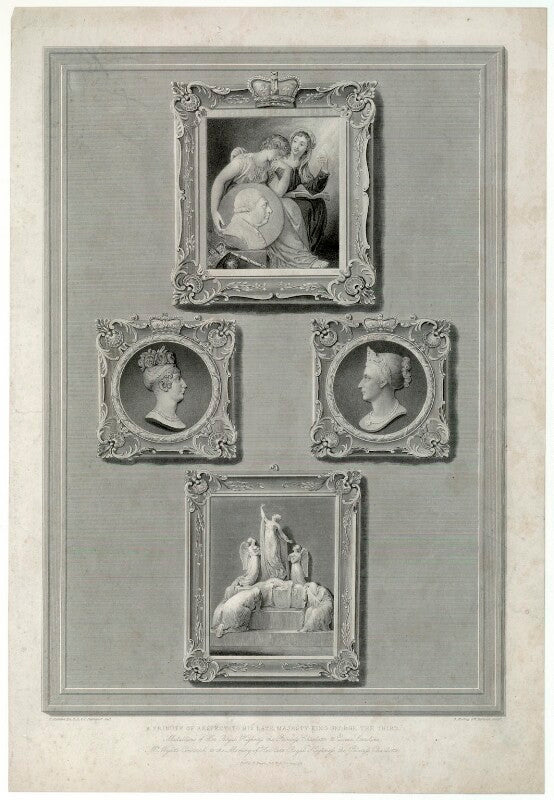 A tribute of respect to his late majesty king george the third npg d33165