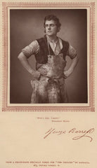 George Edward Barrett as Ben Chibbles in 'Hoodman Blind' NPG x639