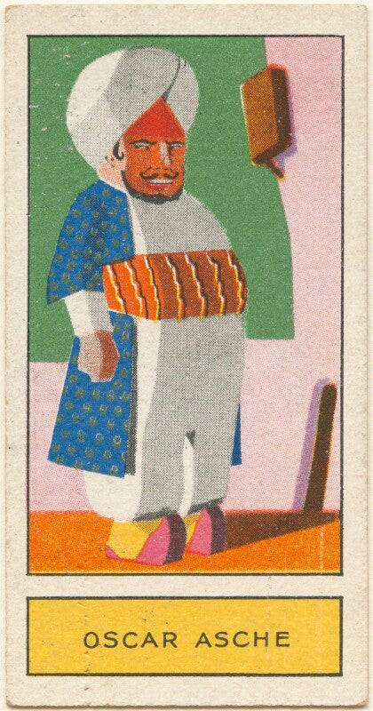 (thomas stange heiss) oscar asche as abu hasan in 'chu chin chow' npg d2712