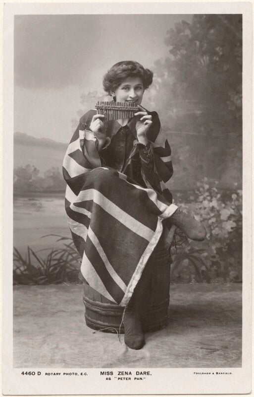 Zena dare (florence harriette zena dones) as "peter pan" npg x201047