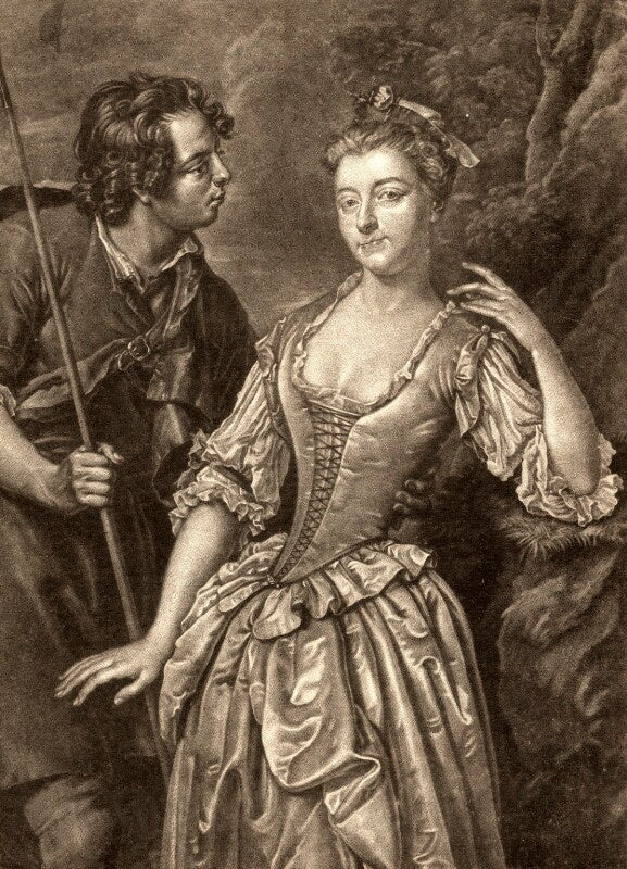 Catherine ('kitty') clive (née raftor) as phillida in cibber's 'damon and phillida' npg d11272