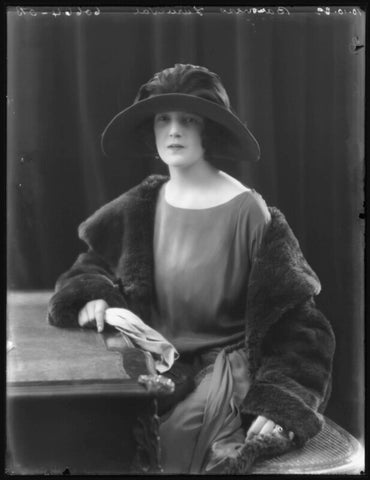 Mary Frances Katherine Dent (née Petre), 19th Baroness Furnivall NPG x121941