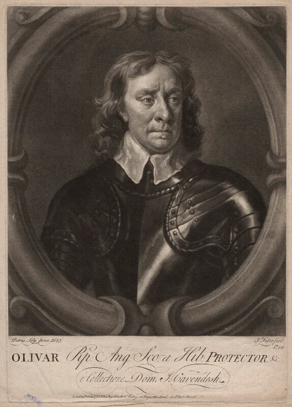 Oliver cromwell npg d34324