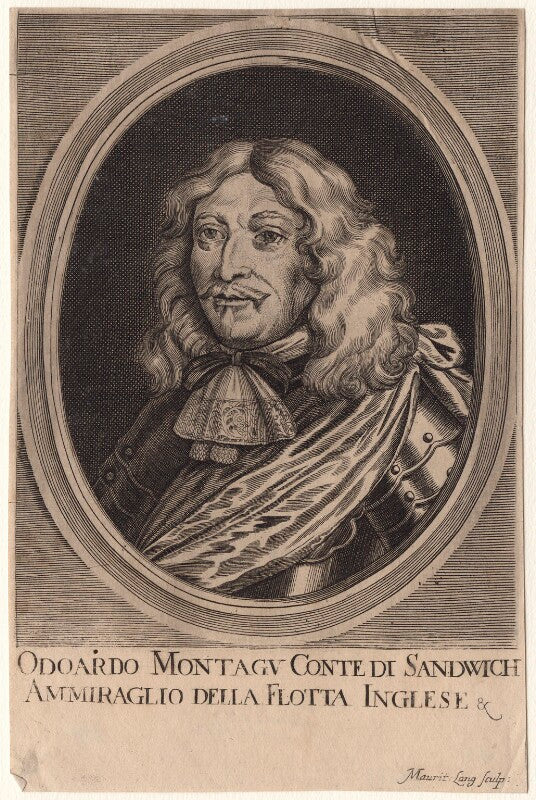 Edward montagu, 1st earl of sandwich npg d18633
