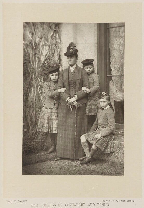 Princess louise, duchess of connaught with her children npg ax16162