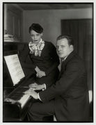 Florence Lambert (née Chuter, later Hole); Constant Lambert NPG x150855